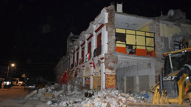 Uma das cidades mais afetadas foi Juchitn, en Oaxaca, onde morreram 36 pessoas.
