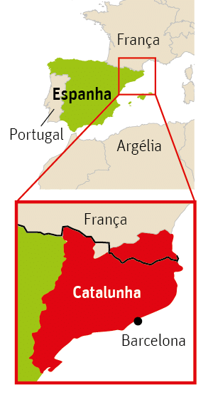Mapa Catalunha