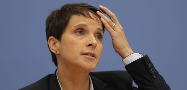 Frauke Petry d entrevista depois das eleies na Alemanha