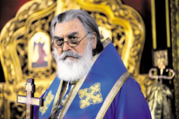 Gregor Petrenko, 71, lder da Igreja Ortodoxa Russa no Brasil, na Parquia da Santssima Trindade