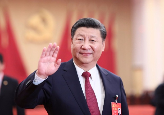 O lder chins, Xi Jinping, chega a reunio de delegados do Partido Comunista nesta quarta em Pequim