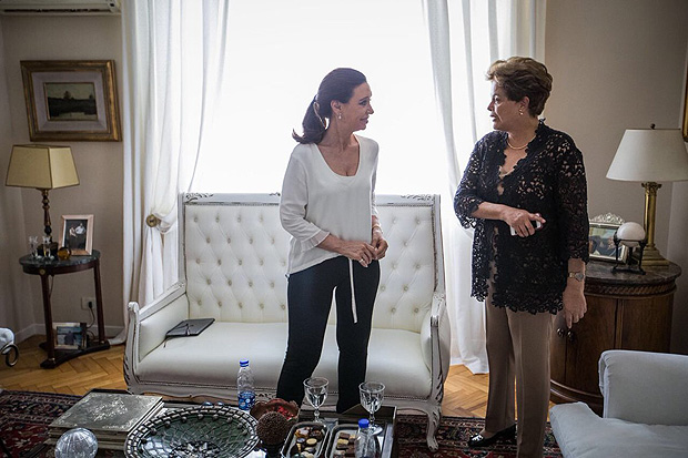Dilma Rousseff visita Cristina Kirchner no apartamento da argentina em Buenos Aires