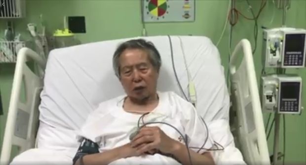Fujimori agradece por indulto em vdeo divulgado em rede social