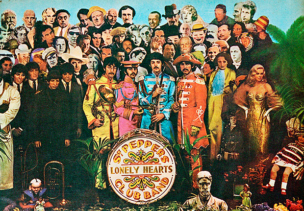 Descrio: Capa do disco "Sgt. Pepper's Lonely Hearts Club Band", dos Beatles. (Foto: Reproduo)