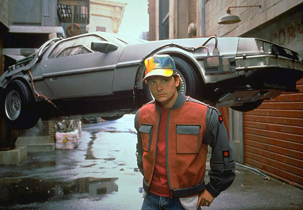 Cinema: o ator Michael J. Fox em cena do filme "De Volta para o Futuro II" (1989). (Foto: Divulgação) *** DIREITOS RESERVADOS. NÃO PUBLICAR SEM AUTORIZAÇÃO DO DETENTOR DOS DIREITOS AUTORAIS E DE IMAGEM ***