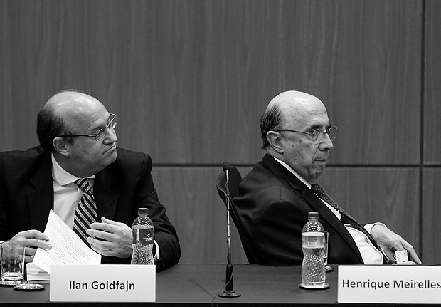O presidente do BC, Ilan Goldfajn, e o ministro da Fazenda, Henrique Meirelles