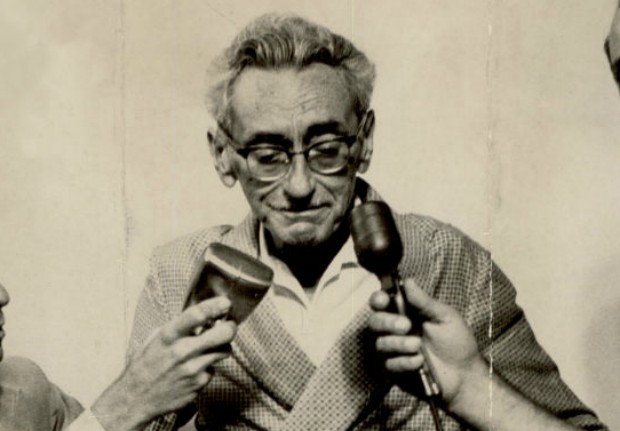 O cantor, compositor e pianista Ary Barroso (1903-1964), em foto de 1963