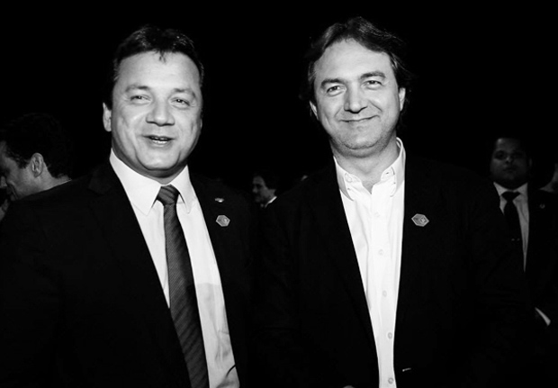 Wesley (left) and Joesley Batista were detained in September 2017 
