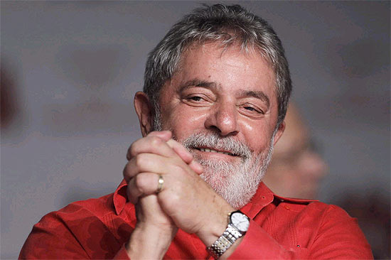 Lula em evento do PT, em Brasília; presidente teve câncer diagnosticado