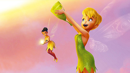 Cena do filme "Tinker Bell - Uma Aventura no Mundo das Fadas", da Disney 