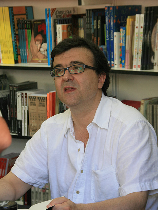 O espanhol Javier Cercas, autor de "Soldados de Salamina"