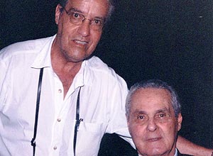 50 anos depois, Edmir Peixe realizou o sonho da infncia tirando uma foto com o dolo Gylmar do Santos Neves