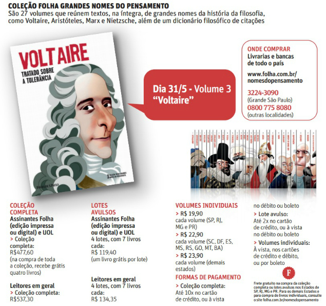 Coleo Folha Voltaire