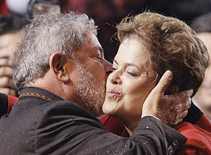 Lula participou nesta sexta-feira do primeiro de uma série de cinco
 comícios da candidata petista Dilma Rousseff 