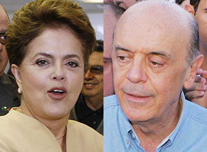 Dilma afirmou que Serra tem "medo" de comparar os desempenhos de Fernando Henrique Cardoso e Lula.
