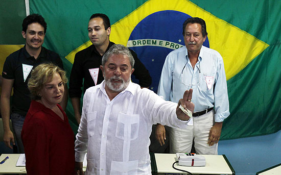 Presidente Luiz Inácio Lula da Silva vota em São Bernardo do Campo, na Grande SP