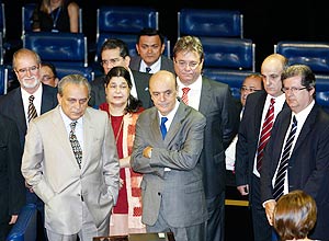 Serra se reuniu no Congresso com lideranças do PSDB para fazer um balanço da campanha eleitoral