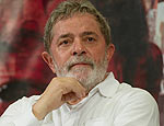 Presidente Lula, em evento com catadores em São Paulo (Andre Penner/AP)