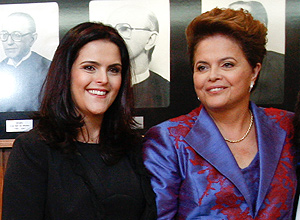 Dilma Rousseff decidiu na tarde de hoje ir ao lado da filha Paula Rousseff, 34, no desfile em carro aberto no dia de sua posse