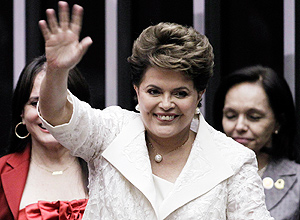 Dilma toma posse como presidente no Congresso