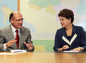 Geraldo Alckmin elogiou o desempenho da presidente Dilma Rousseff, após a primeira reunião de trabalho dos dois