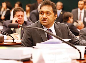 Francisco Everardo Oliveira Silva, o Tiririca, durante sessão da Comissão de Educação da Câmara dos Deputados