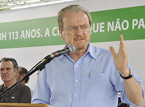 O prefeito de BH e candidato  reeleio, Marcio Lacerda