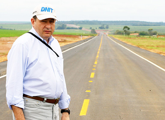 O ex-diretor-geral do Dnit, Luiz Antônio Pagot, que deixou o cargo na última segunda-feira