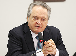 Wagner Rossi durante depoimento na Câmara dos Deputados na semana passada