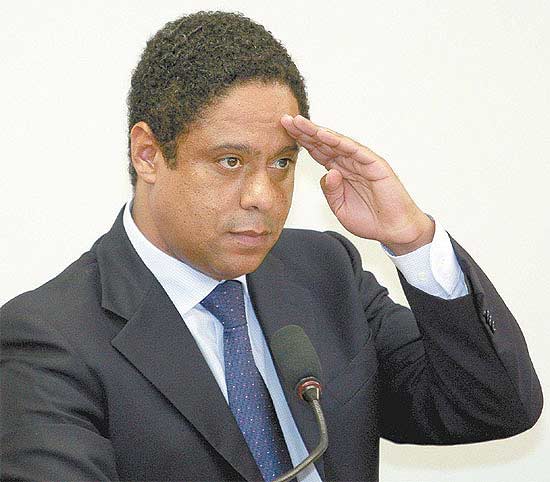 O ministro Orlando Silva depe na Cmara dos Deputados