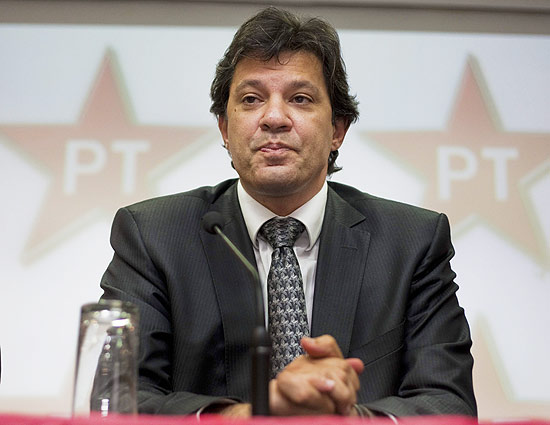 PT lança candidatura de Haddad à Prefeitura de São Paulo