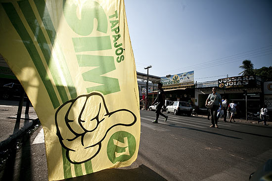 Separatistas em crise nao conseguem mobilizar a cidade de Santarém.Plebiscito acontece no domingo