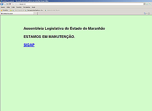 Site da Assembleia Legislativa do Maranhão 