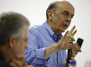 O candidato tucano à Prefeitura de São Paulo, José Serra