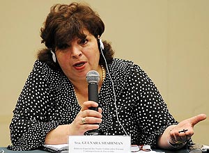 Gulnara Shahinian, relatora da ONU sobre trabalho escravo