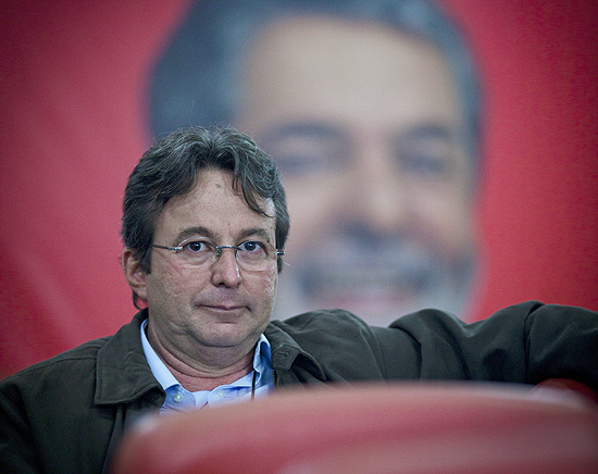 João da Costa durante reunião do PT em São Paulo
