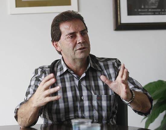 O deputado e pré-candidato do PDT a prefeito de São Paulo, Paulinho da Força, Paulo Pereira em sua sala na Força Sindical em São Paulo. 
