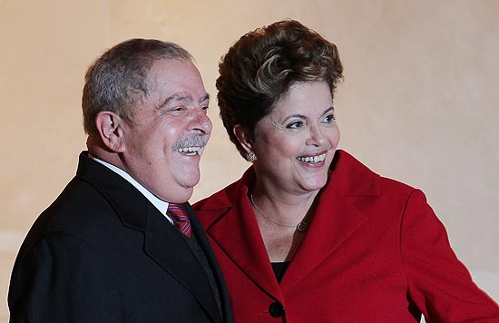 Lula e Dilma antes da abertura da conferência Rio +20, da ONU