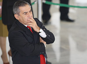 O ministro Gilberto Carvalho (Secretaria Geral da Presidência) durante evento no Palácio do Planalto