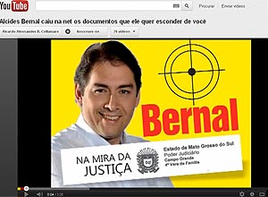 Reprodução do vídeo contra Alcides Bernal