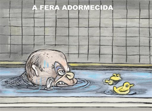 Charge do cartunista Angeli, publicada na página A2 da edição desta quarta-feira da Folha de S.Paulo; veja outros quadrinhos