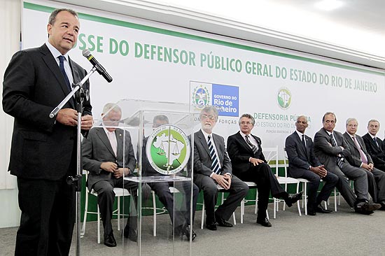 O governador do Rio, Srgio Cabral