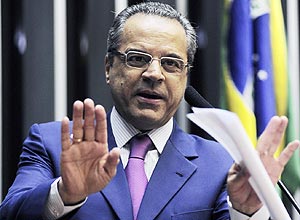 O deputado Henrique Alves, favorito na disputa à presidência da Câmara