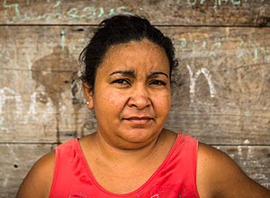 Joelina Maria de Sousa, 31, desempregada, que mora na pequena cidade de Demerval Lobao, interior do Piau 
