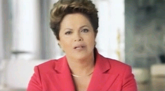 Dilma durante pronunciamento em que anunciou reduo nas tarifas de energia