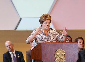 A presidente Dilma Rousseff 