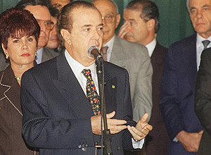 Luiz Carlos Santos, no Palácio do Planalto em 1996