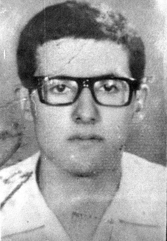 O estudante de geologia da USP Alexandre Vannucchi Leme, morto em 1973 durante a ditadura militar