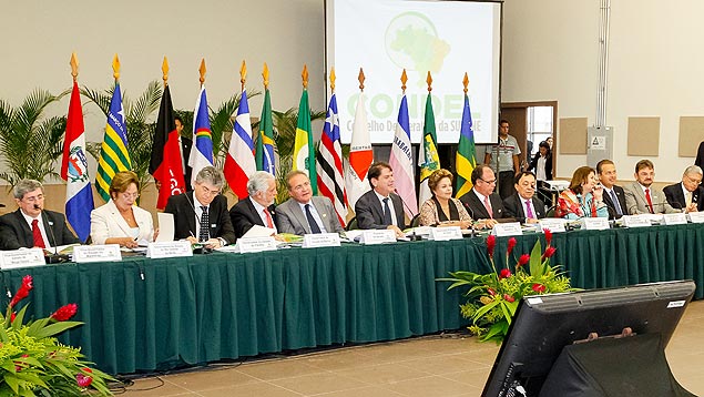 Presidenta Dilma Rousseff durante 17 Reunio Ordinria do Conselho Deliberativo da Superintendncia de Desenvolvimento do Nordeste (Sudene)
