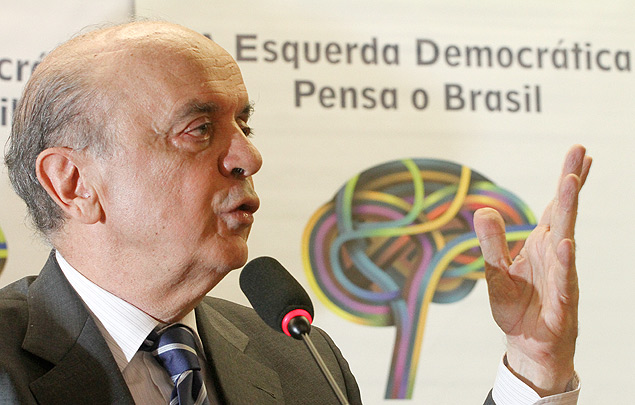 Ex-governador de So Paulo Jos Serra (PSDB) participou de debate promovido pelo PPS em Braslia